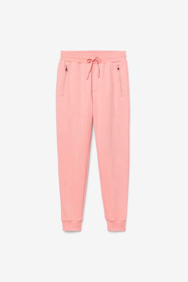 Calca Jogger Fila Mulher Salmão - Fila Gabriel French Terry Drawstring Loja Online Portugal,OFQB-169